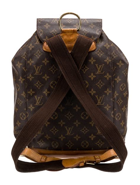 louis vuitton backpack monogram montsouris